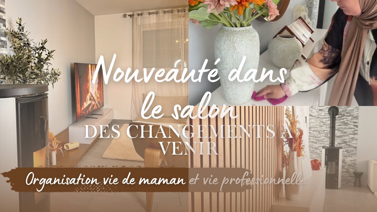 Grand ménage : changement dans le salon prévu - nouvelle déco