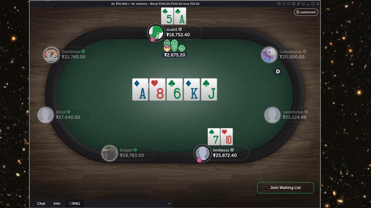 LLinusLLove, Limitless, dudd1 - 20knl - Poker Session 