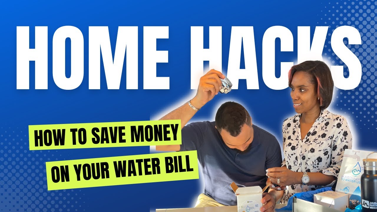Save MONEY with water conservation | Hacks for saving money on our water bill #waterprojectja