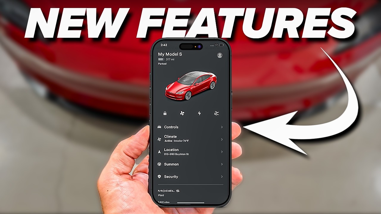 17 UNIQUE Tesla App Features You Should be Using