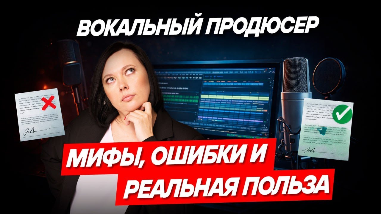 Вокальный продюсер: мифы, ошибки и реальная польза