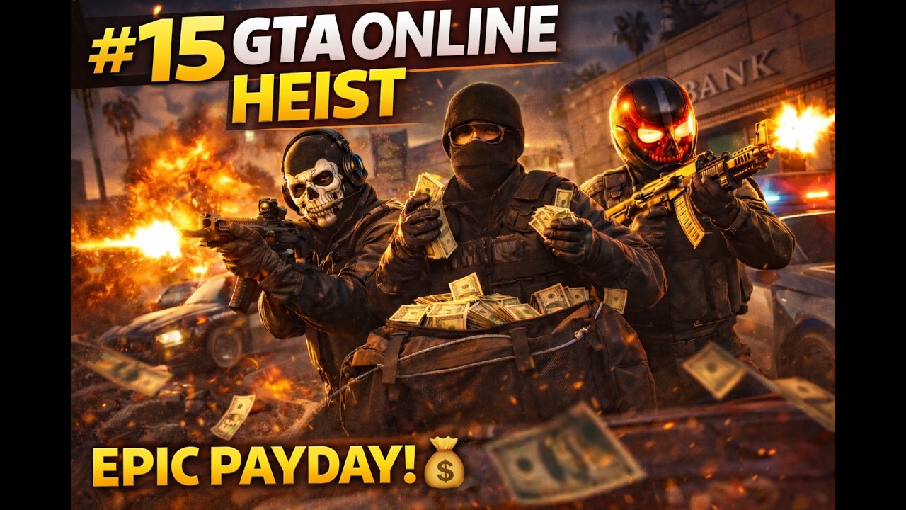 GTA ONLINE LIVE 🔴 | HEIST MODE ON 😳💰 | Shorts Me Live Aao! part-17