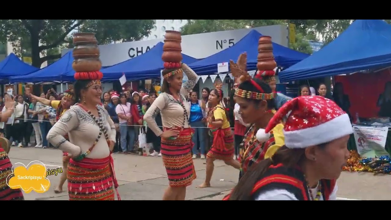 Kalinga Hk. Street Dancing Entry.. during the OWWA FAMILY DAY and Pamaskong Pinoy  2024...