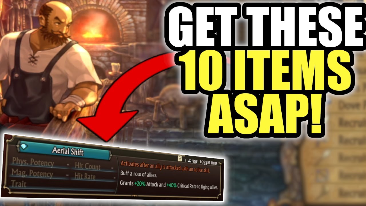 *Updated* 10 BEST Early Game Items | Unicorn Overlord Guide