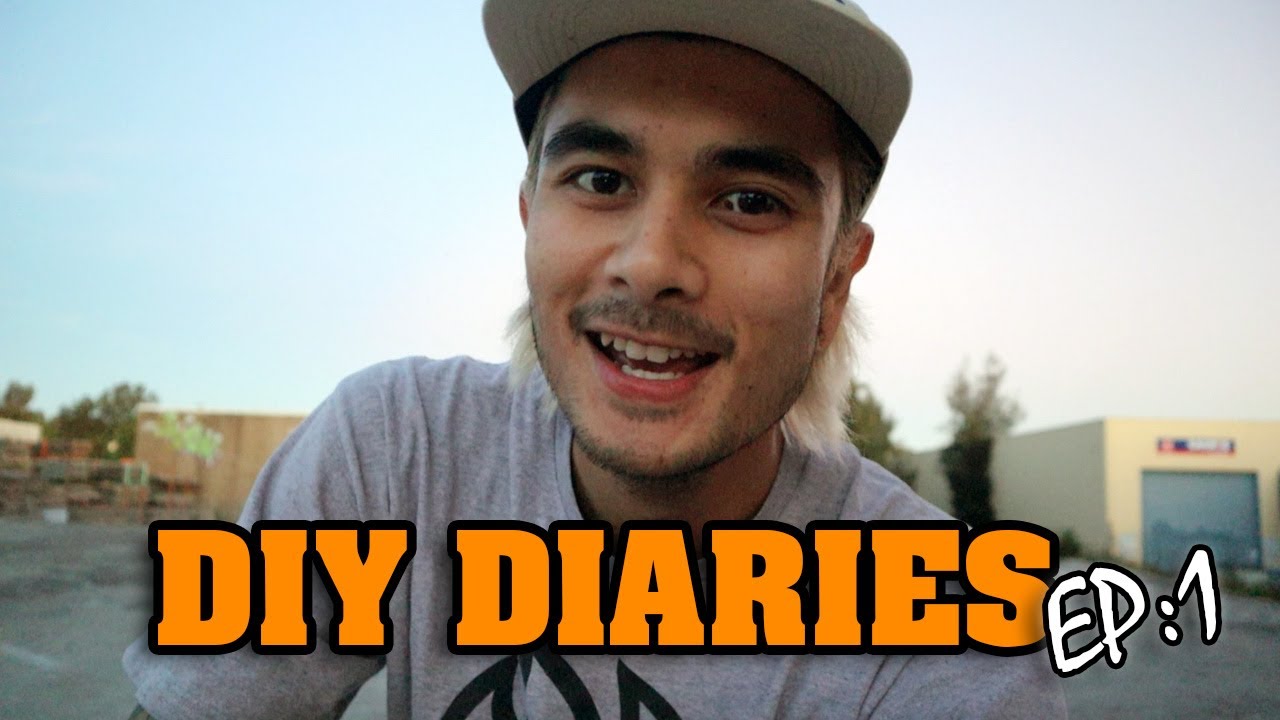 D.I.Y DIARIES EPISODE 1| D.I.Y SKATEPARK | BUILDING A D.I.Y SKATEPARK