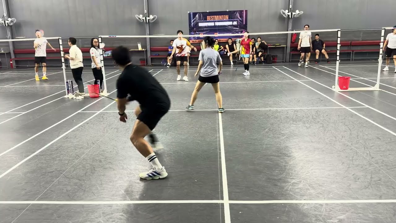 Bestminton Champions #4 Tournament - Bronze match - Thomas & Hiền vs Kevin & Rosecy