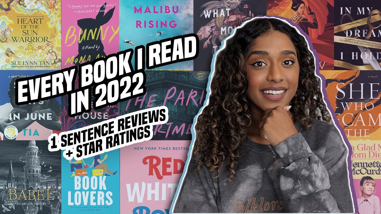 every book i read in 2022 rated & reviewed in 1 sentence