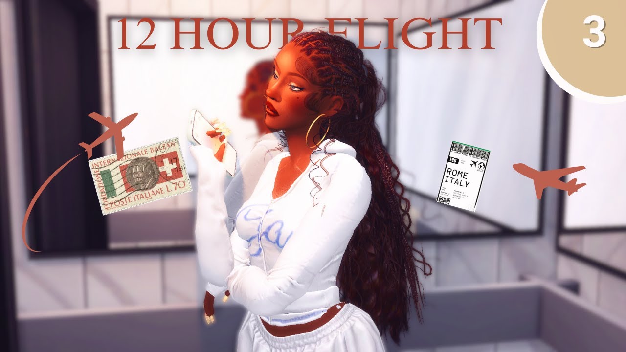 ✈︎ TRAVEL WITH ME TO ITALY 🇮🇹 | CHIC GIRL DIARIES 🧳 The Sims 4
