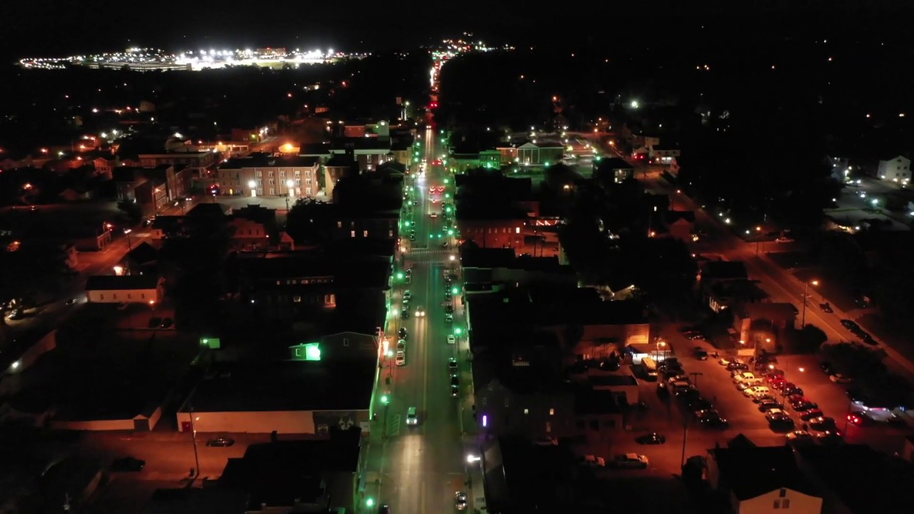 Charles Town Drone Night Flight