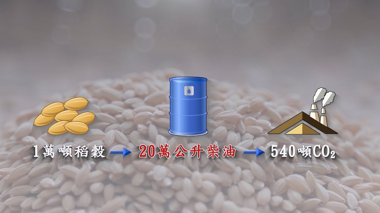 粗糠取代燃油及天然氣來乾燥穀物