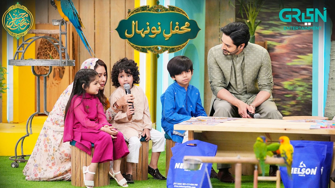 Mehfil e Nunehal Presented by K&N's | Kids Segment Day 02 | Danish Taimoor & Rabia Anum