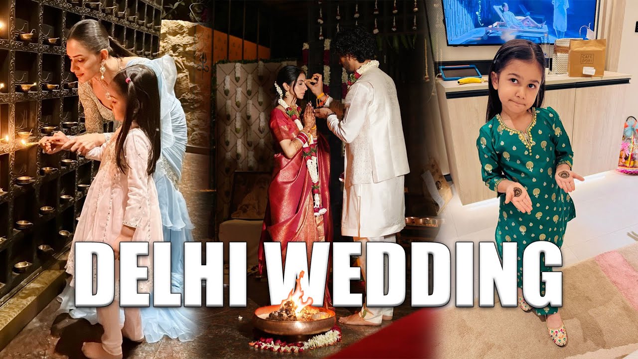 Bhai ki Shadi + Papa ka Birthday - Delhi trip | Smriti Khanna | Gautam Gupta