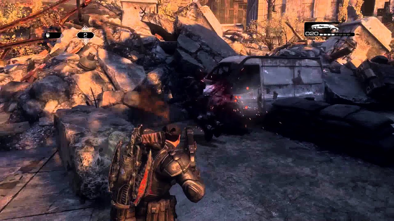 Gears of War Ultimate Edition 1v8 Clutch on Subway! (1080p 60fps)