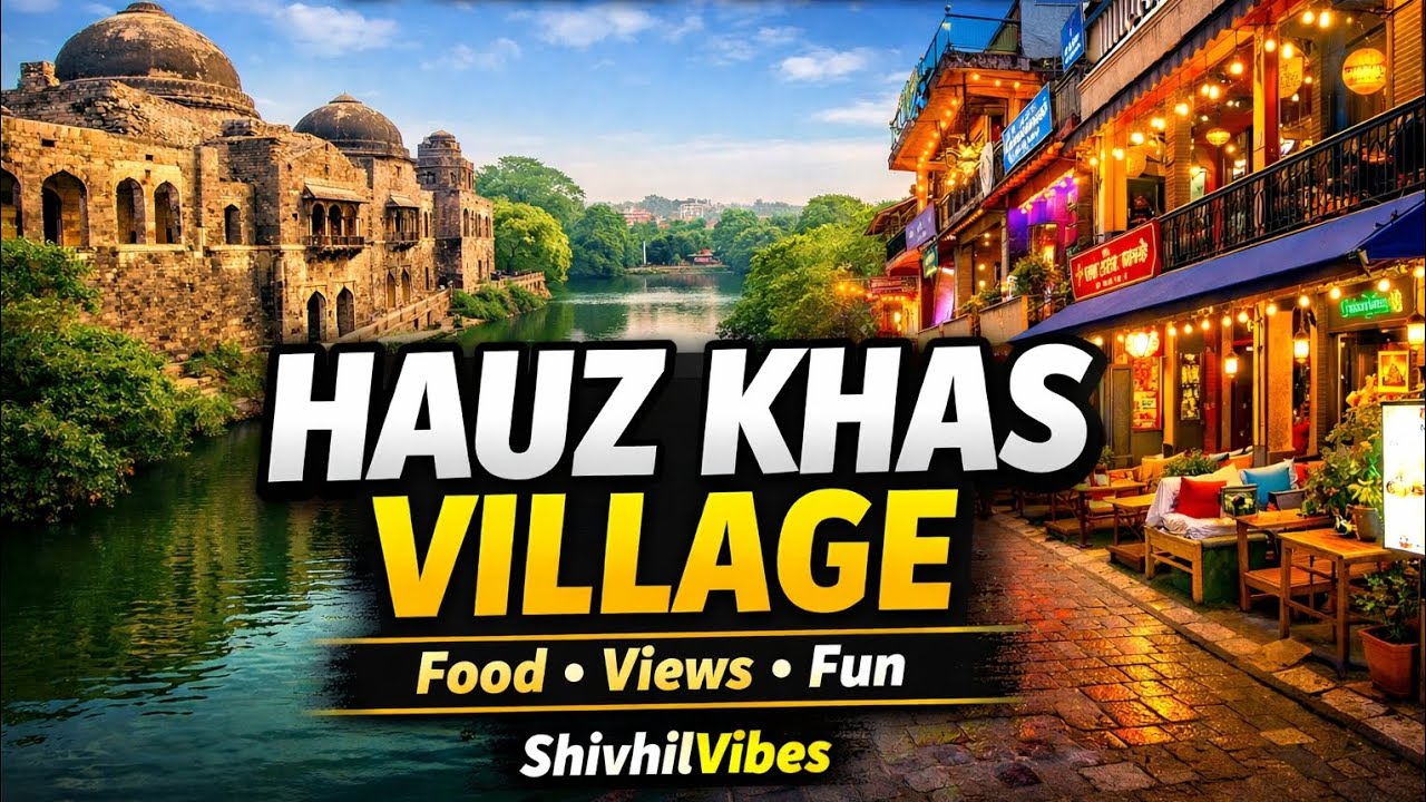 Exploring Hauz Khas Village | Delhi’s Most Aesthetic Spot 🌆