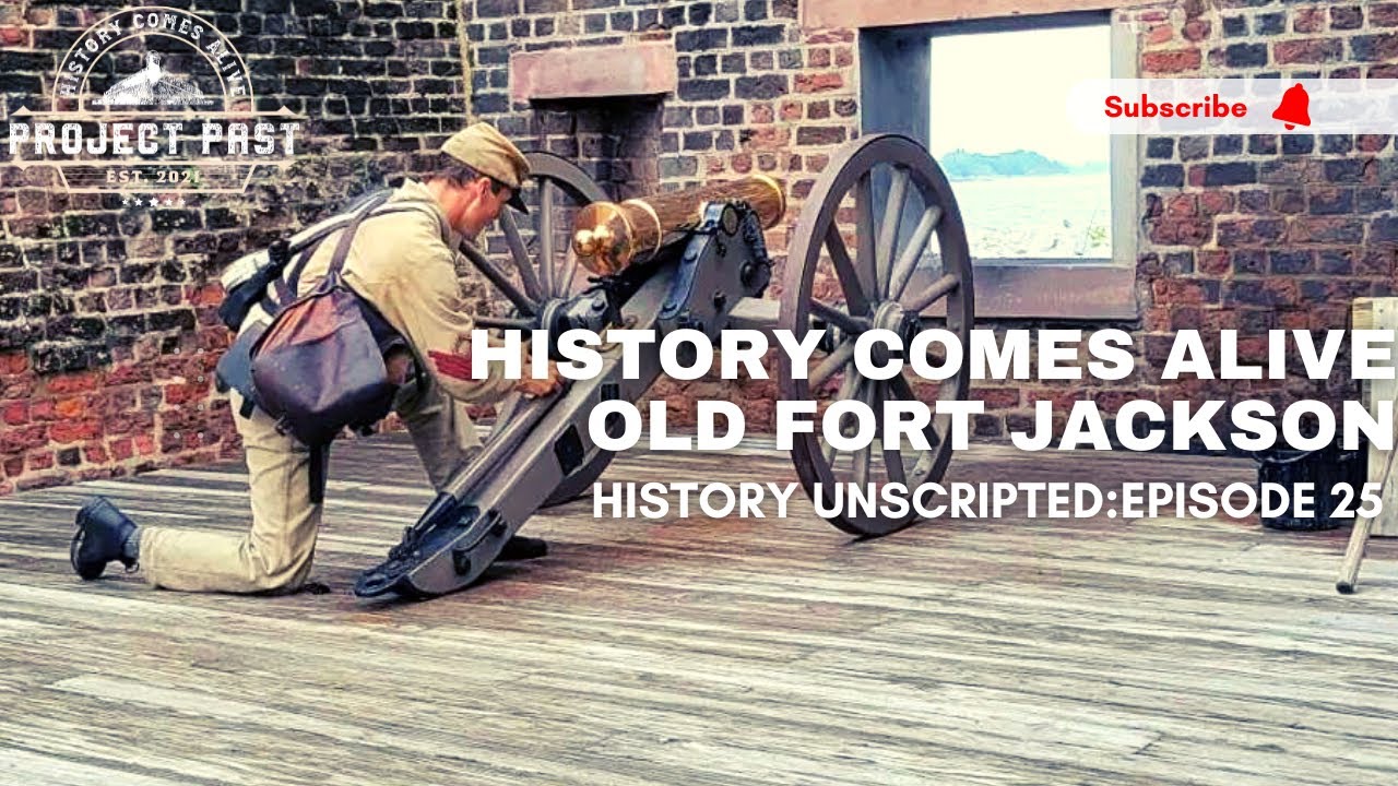 History Comes Alive At Old Fort Jackson | Historic Savannah Georgia | Civil War | Project Past