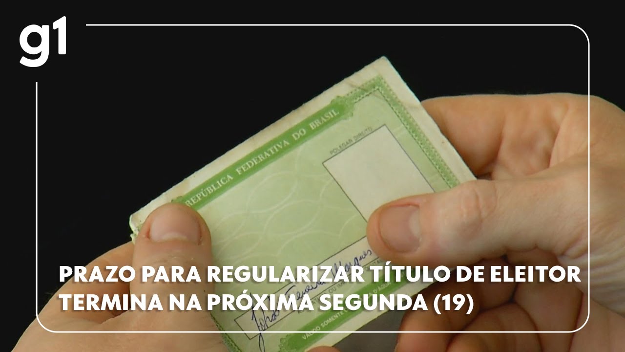 Prazo para regularizar t&iacute;tulo de eleitor termina na pr&oacute;xima segunda-feira (19)