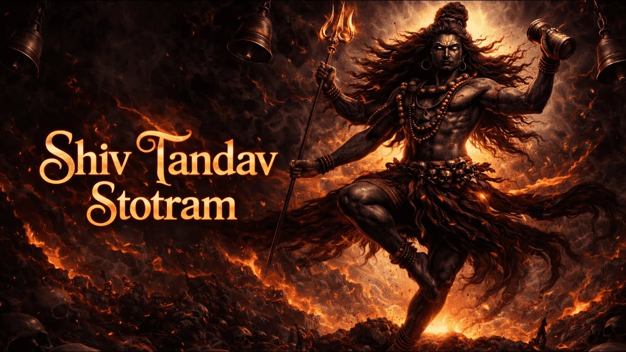 Rudra Roop 🔱 Shiv Tandav Stotram | Fierce Devotional Experience