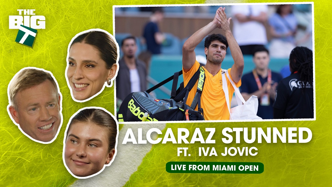 Alcaraz Upset, Golden Glizzy, & Special Guest: Iva Jovic | Episode 13 | The Big T Podcast