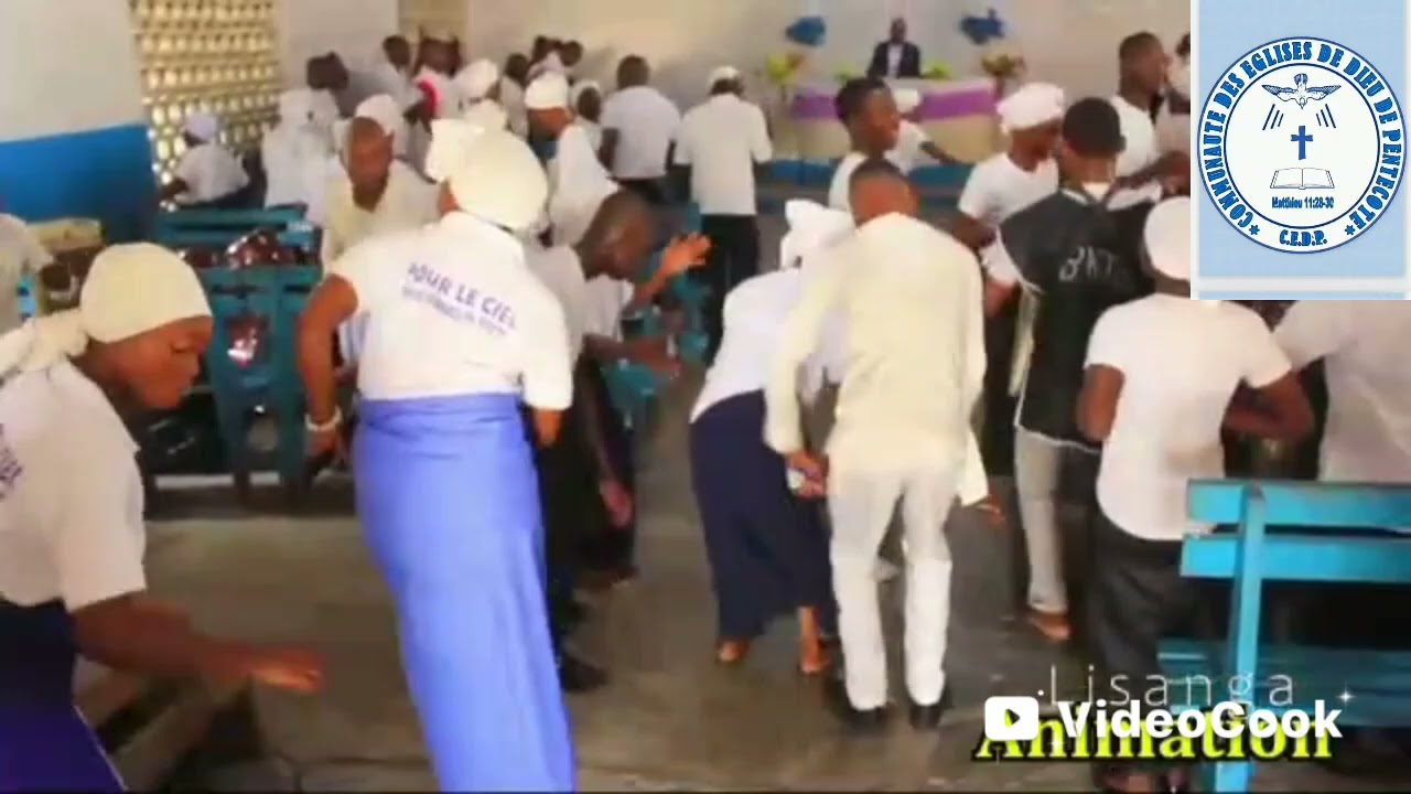 Animation au CEDP église central d'OYO 