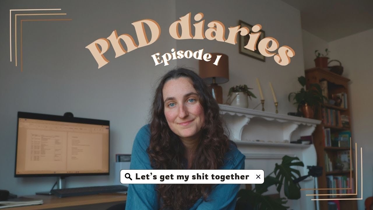 Planning the final months of dissertation writing - PhD diaries ep.1