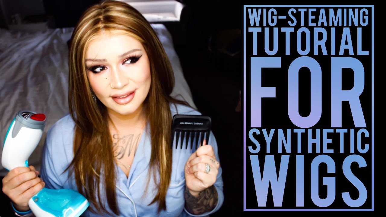How to steam a wig | How to Rejuvinate and DEFRIZZ  SYNTHETIC WIGS | TUTORIAL | Wig Tips | Wig Care