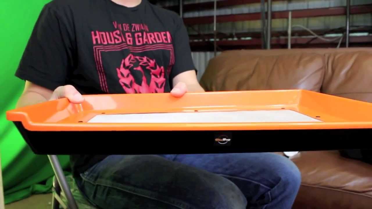 The Trim Tray By Illuminati - Trim comfortably in your LAP - Tray For Trimming on over Lap