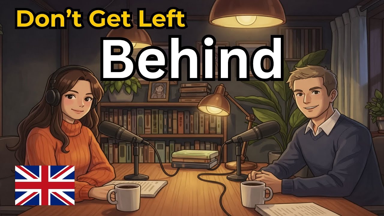 Don’t Get Left Behind | Real English Conversation Practice