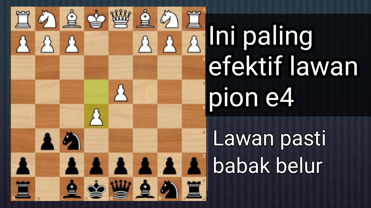 Jebakan Opening Versi Magnus: Grand master terperangkap ♟️