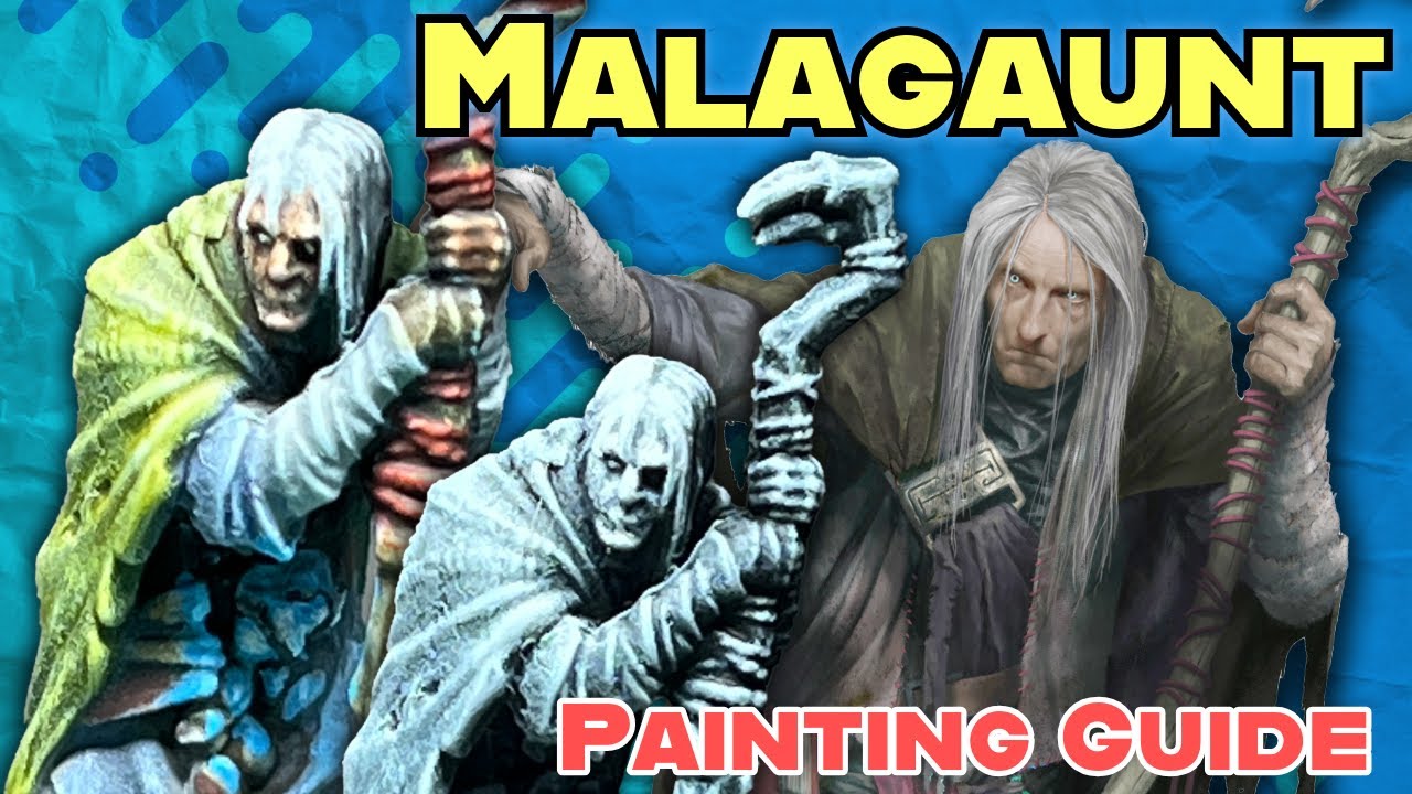 Malagaunt painting guide for Maladum
