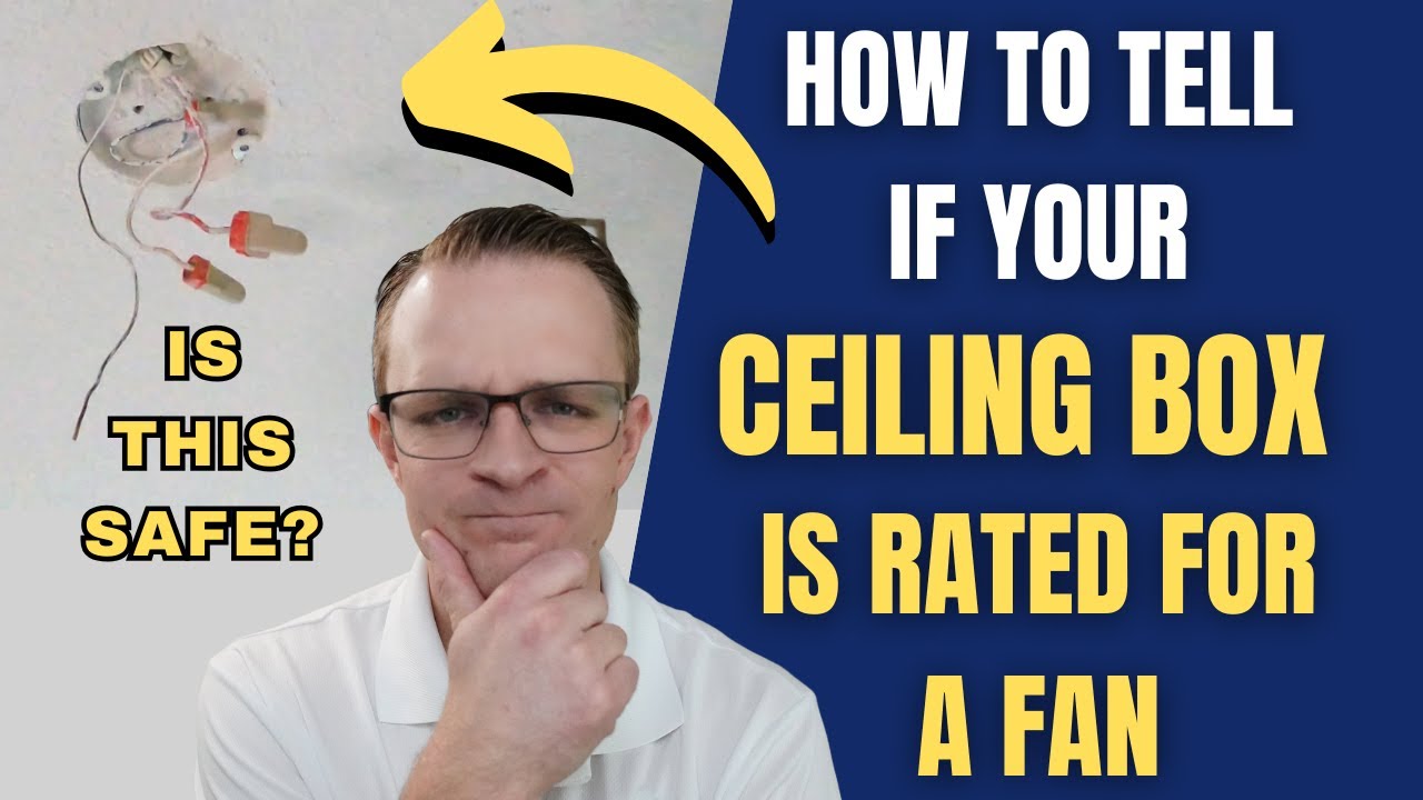 Как определить, рассчитан ли ваш потолочный короб на установку вентилятора (перед установкой!)