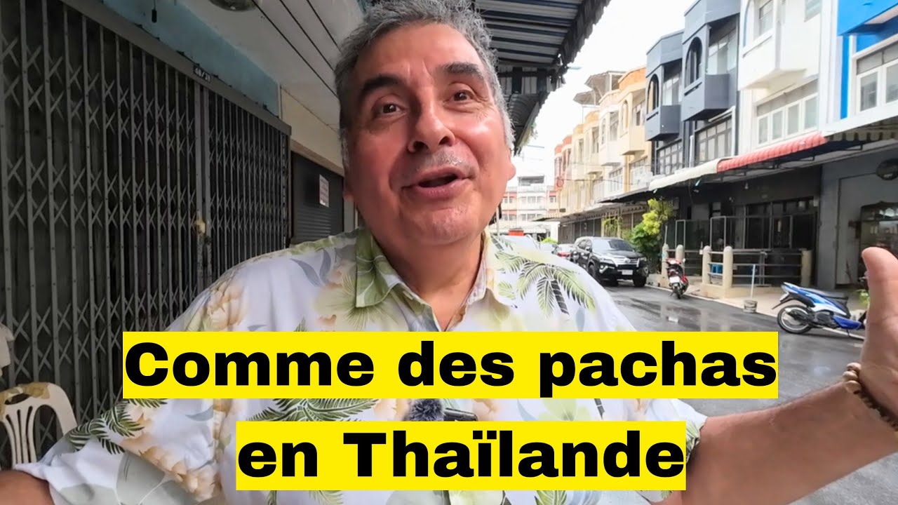 64 ans, Vivre comme des pachas avec 3000€/mois pour un couple de retraités en Thaïlande