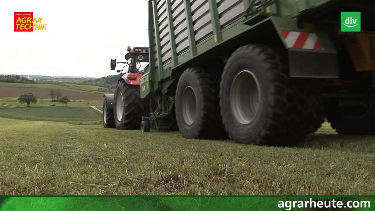 Bergmann Carex Kombiladewagen im AGRARTECHNIK-Maschinentest
