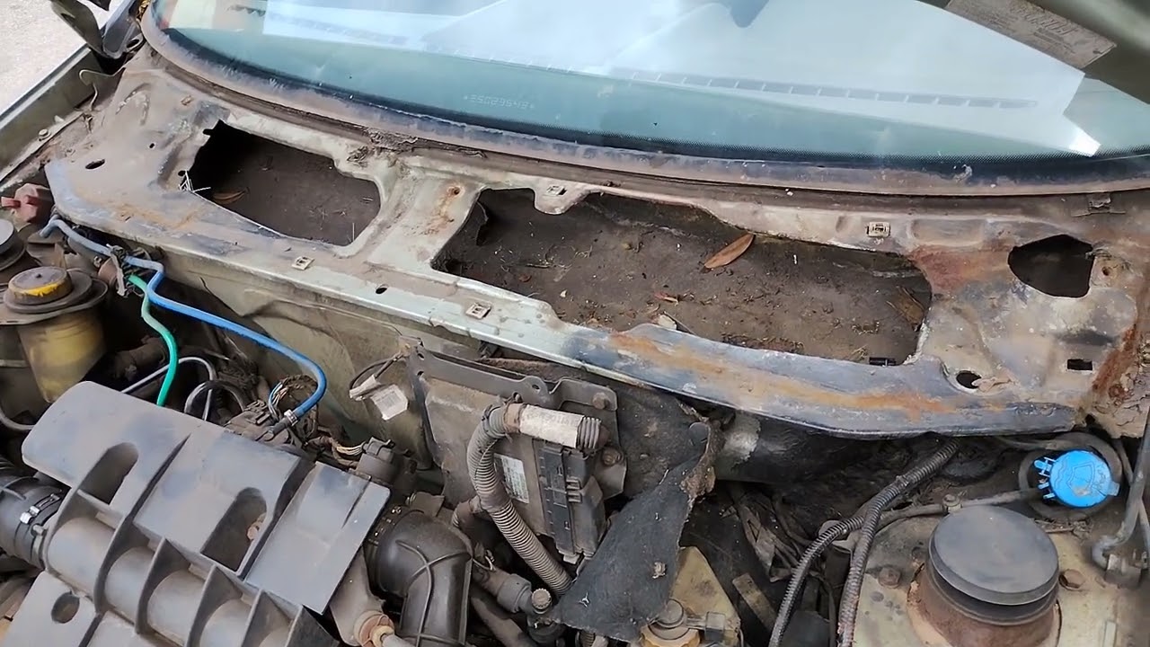 Fiat Palio problema crônico entrando água pelo painel olha situcao .como resolver