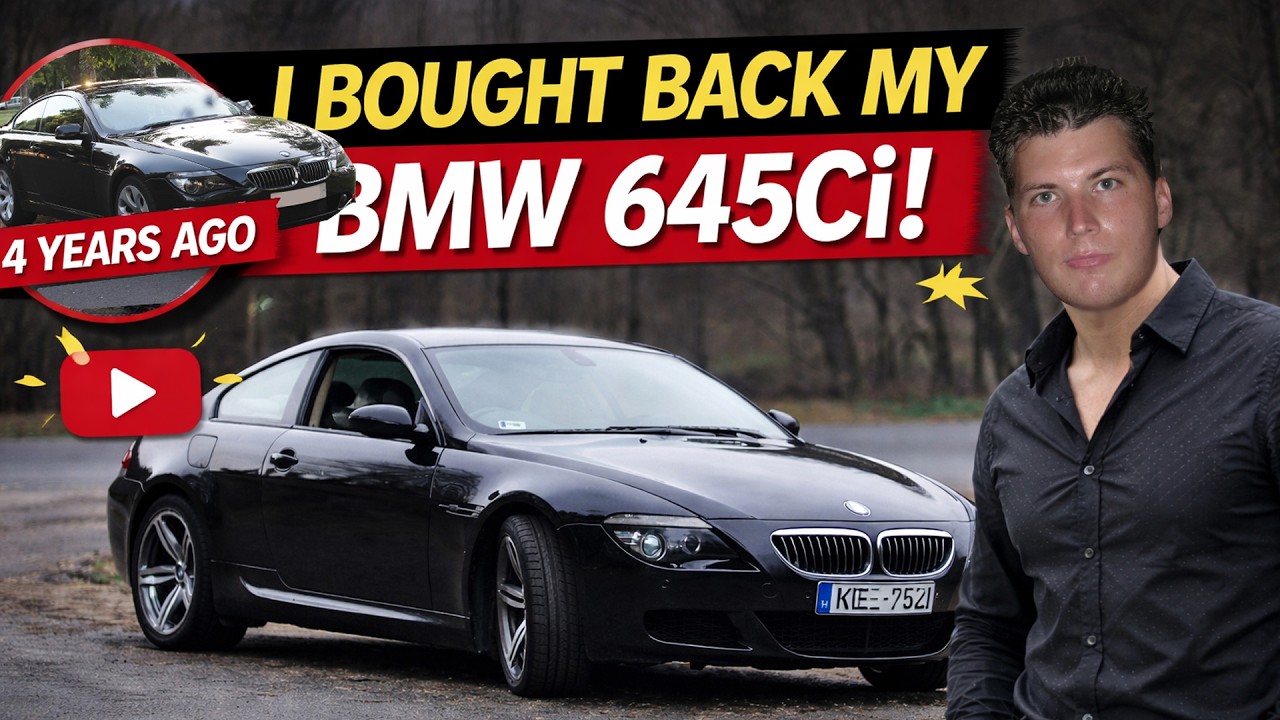 The Return of My E63 645Ci – Pure nostalgia! Restoration videos coming soon.