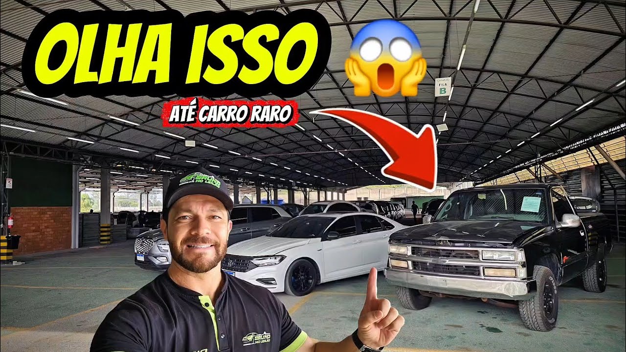 ENCONTREI um CARRO RARO nesse leilão...E NÃO FOI SÓ ISSO