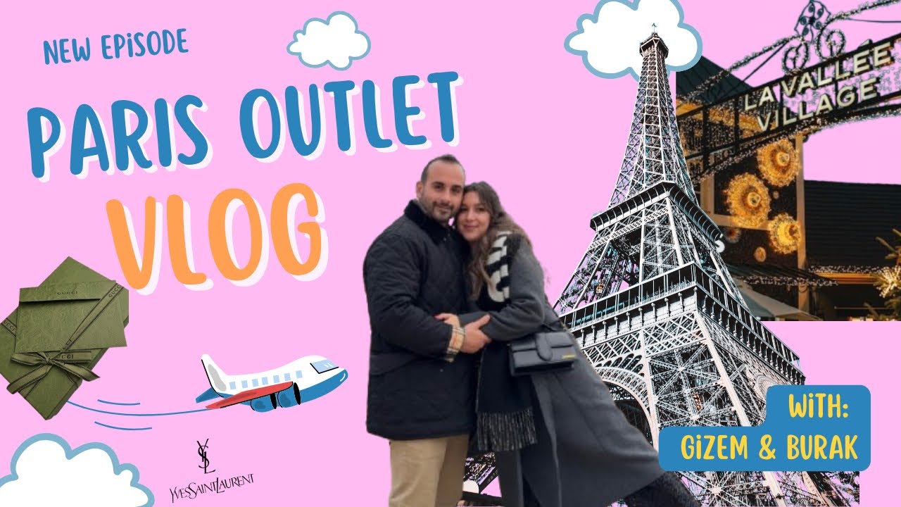 Paris'in En İyi Outletini Gezelim| Luxury Outlet | İndirimli Marka Ürünler | La Vallée Village Vlog