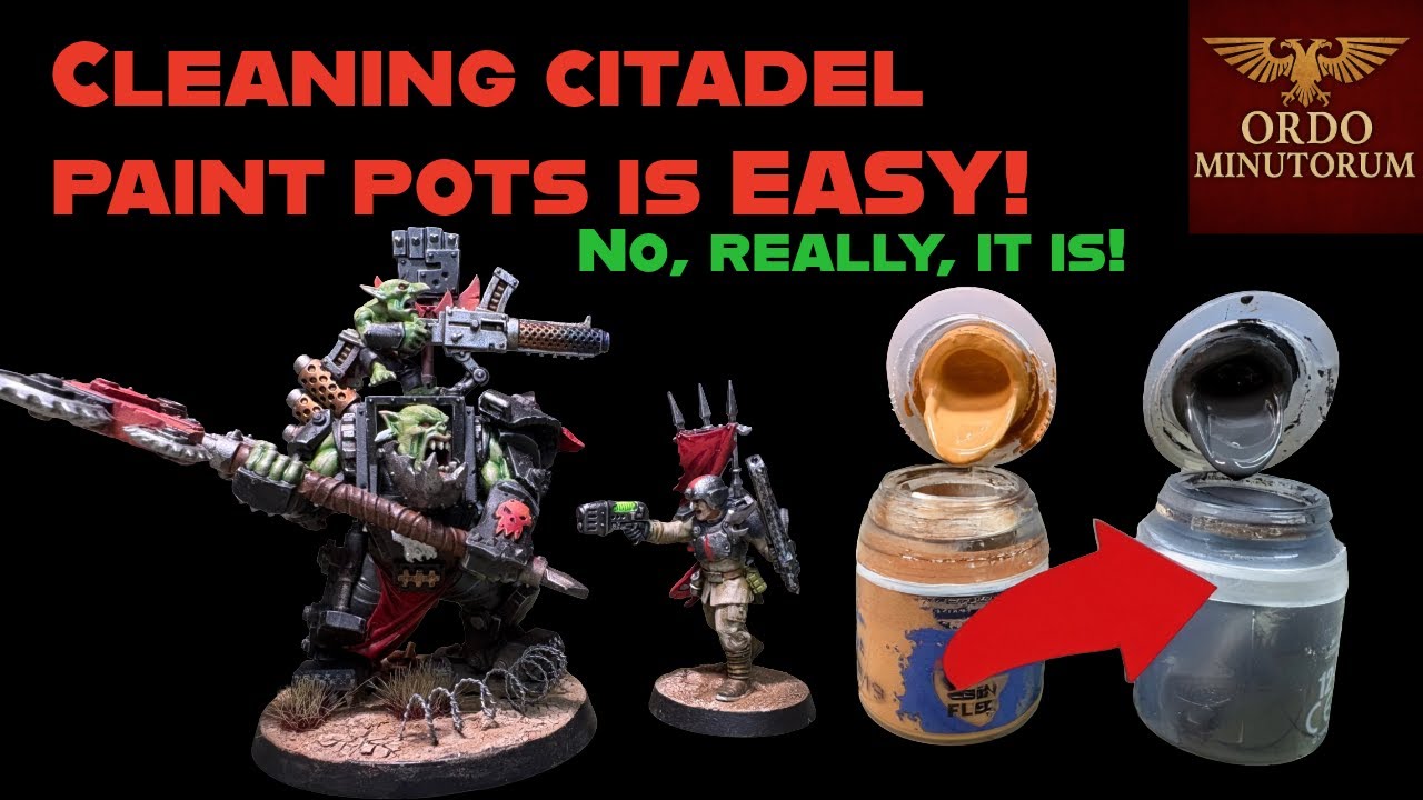 The forbidden lore of Citadel Paint pots
