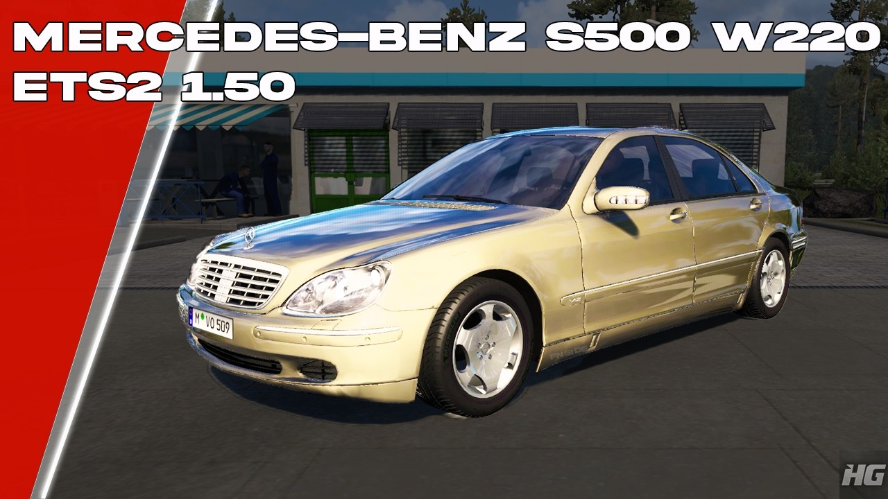 Mercedes-Benz S500 W220 (ETS2 1.50) | Euro Truck Simulator 2 | ETS 2 | Car Mod
