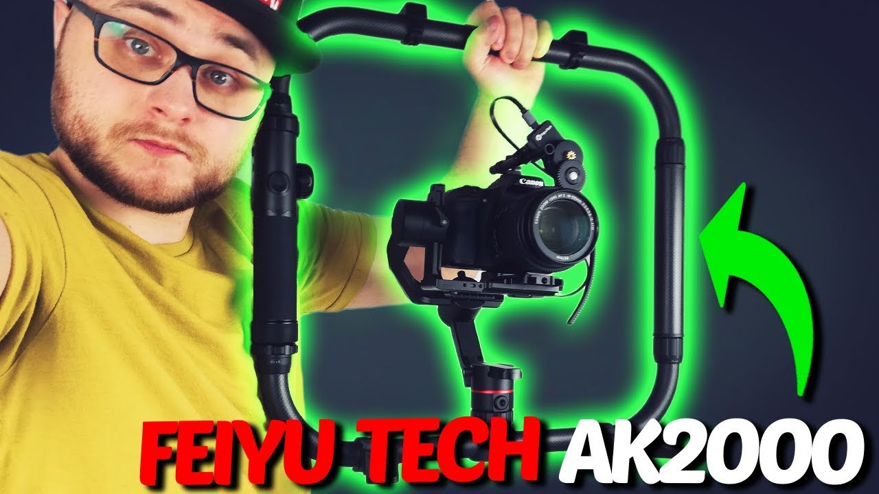 GIMBAL Feiyu Tech AK2000 + AKCESORIA 📷 CZY WARTO KUPIĆ?