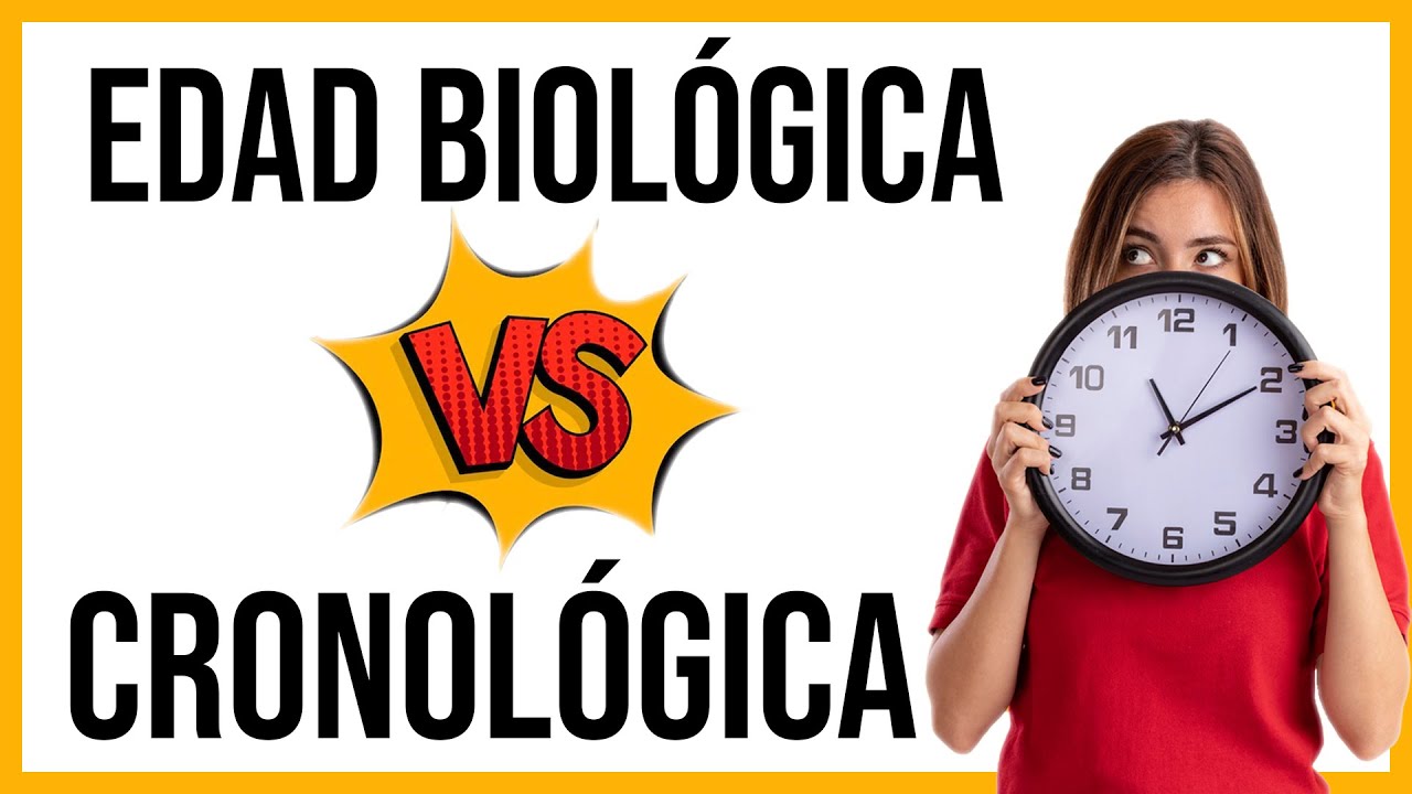 💥 EDAD BIOLÓGICA vs EDAD CRONOLÓGICA 💥 ¿Cuál es la diferencia? ¿Cómo calcular tu edad biológica?