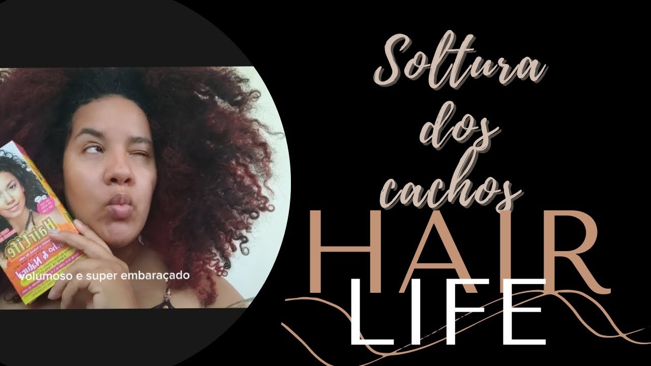 Relaxei cabelo com hair life abertura de cachos