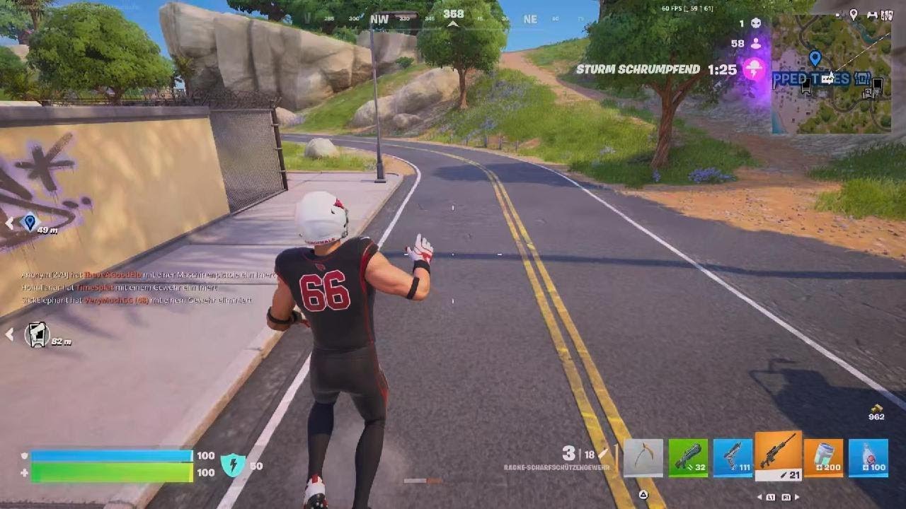 Fortnite_null bauen seit näste mal live da bei