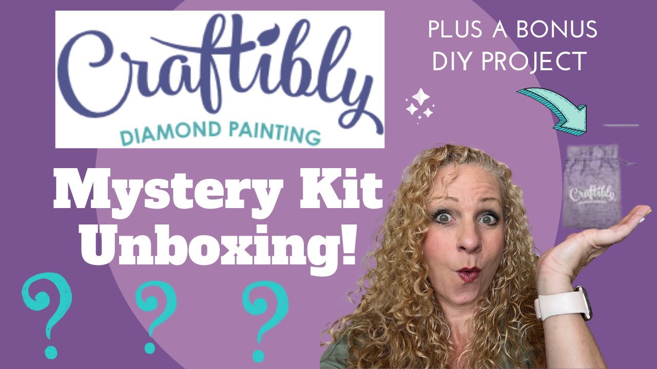 Craftibly || Mystery Kit Unboxing || Plus a DIY Project! 💜