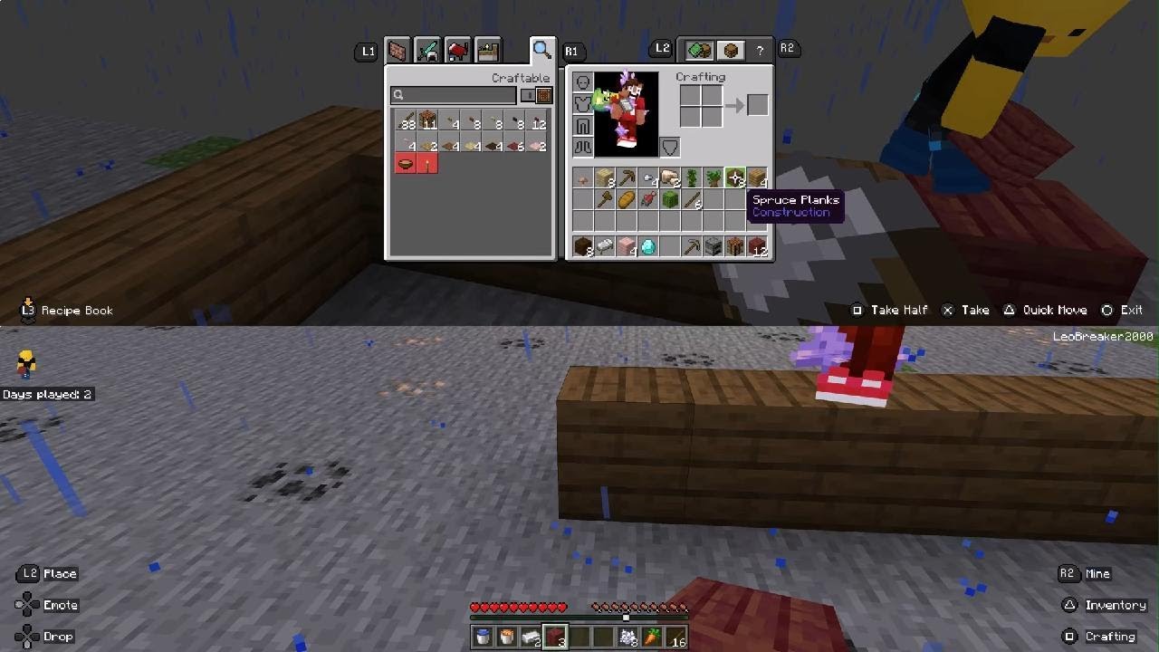 Minecraft 1 layer!!