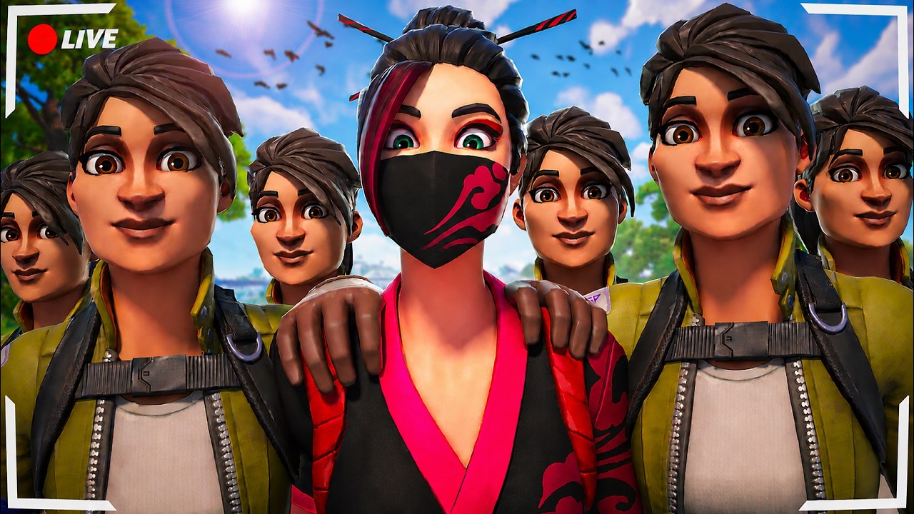 🔴FORTNITE avec le PEUPLE 🏆 Code : xsam
