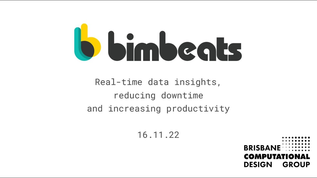 Bimbeats @ Brisbane Computational Design Group 16.11.22