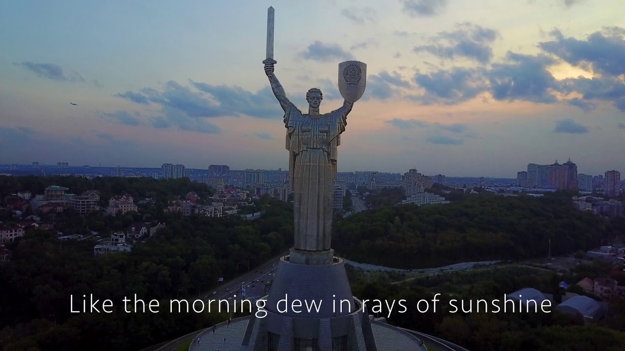 Ukrainian National Anthem with English translation subtitles