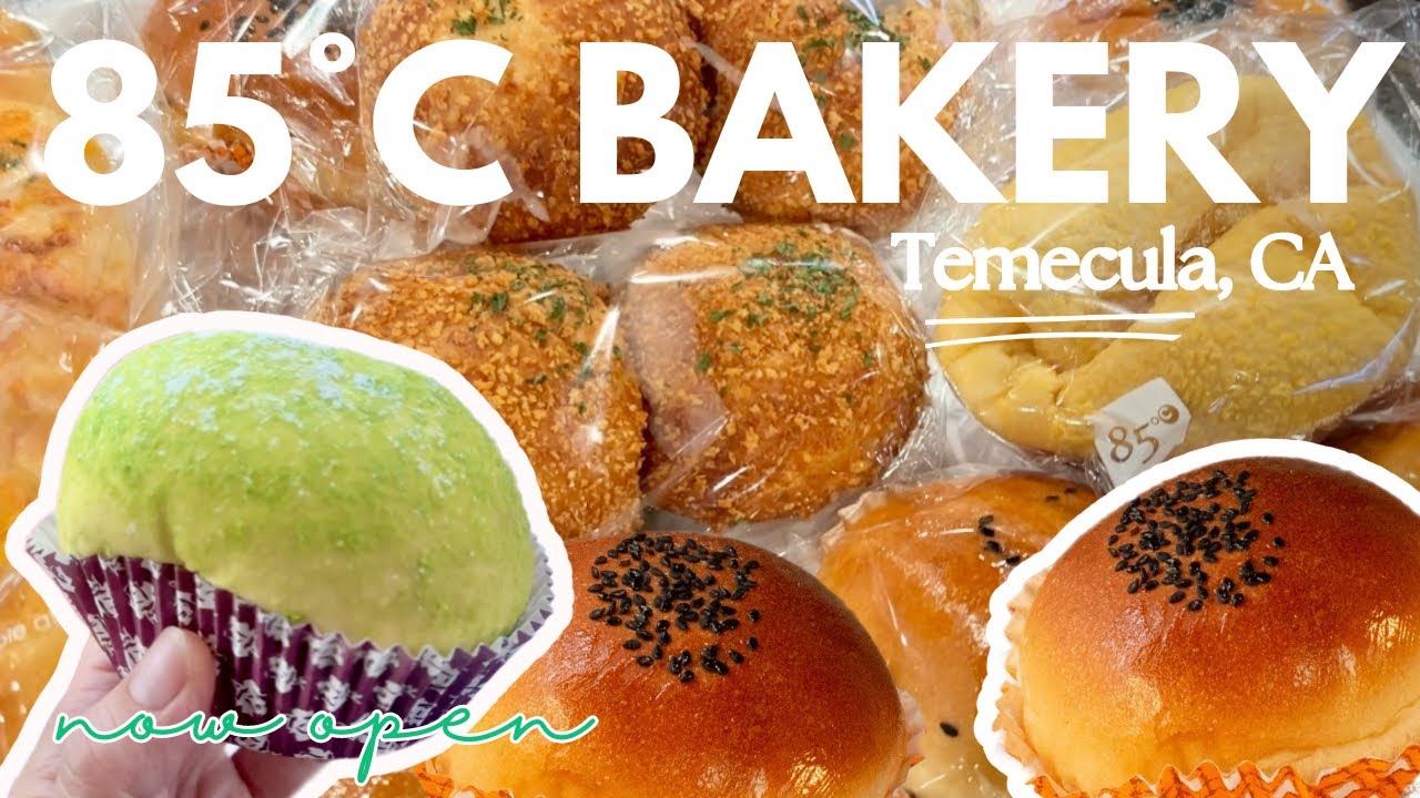 Temecula/Murrieta Life: 85&deg;C Bakery Cafe is now OPEN!!