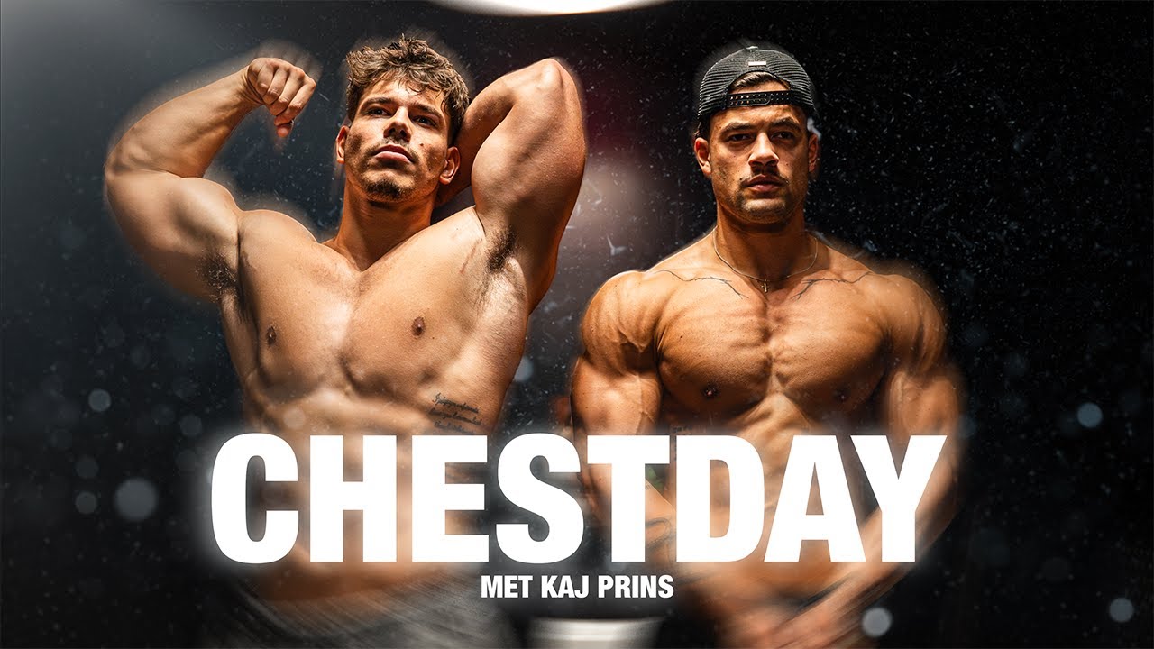 CHESTDAY MET KAJ PRINS, WIE BENCHT ER MEER!?, HEAVY DUMBELLS & PURE CHAOS
