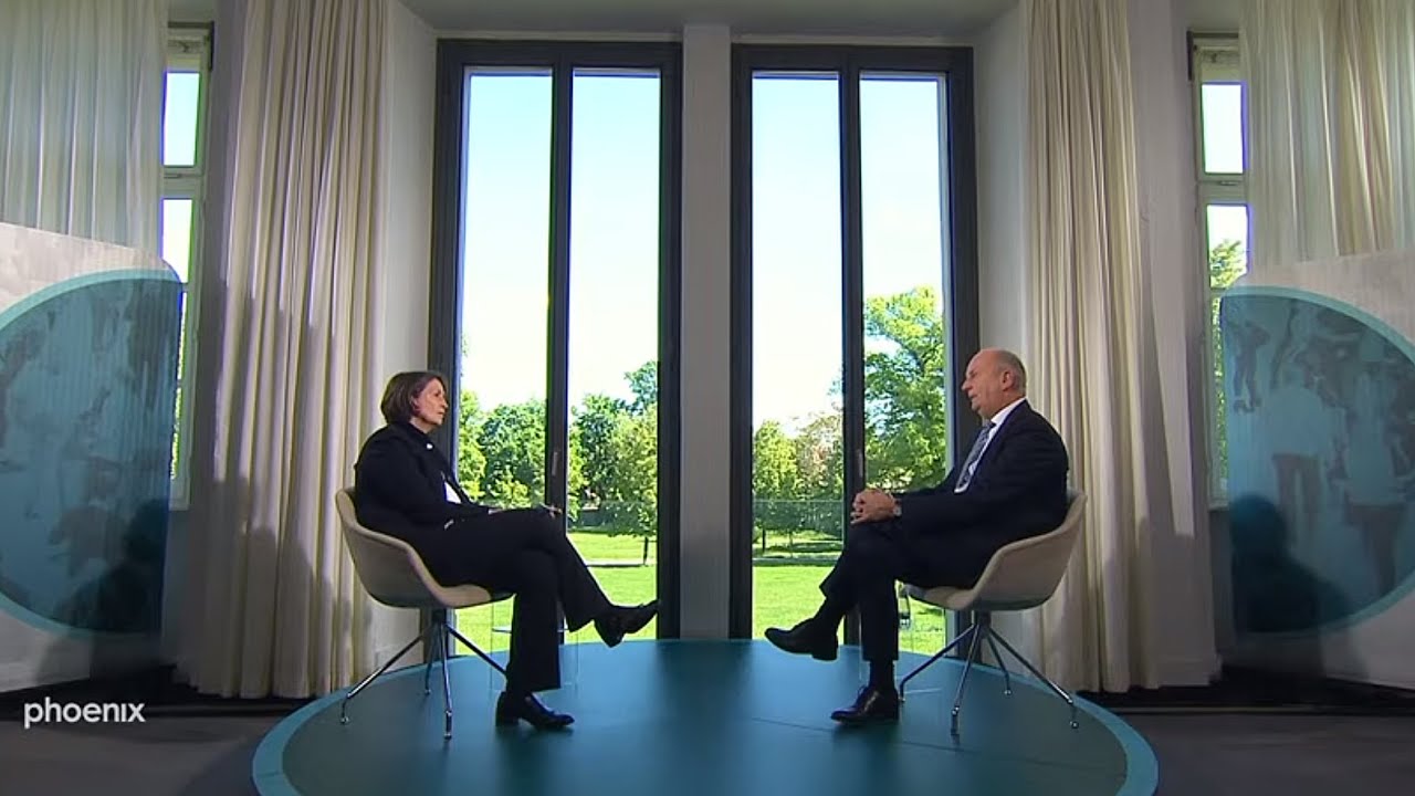 phoenix l&auml;ndersache: Dietmar Woidke (SPD) im Gespr&auml;ch mit Michaela Kolster